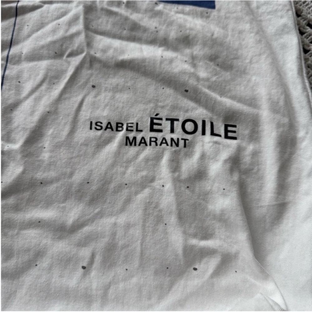 Isabel Marant Blue and White Graphic Tote - Picture 11 of 15